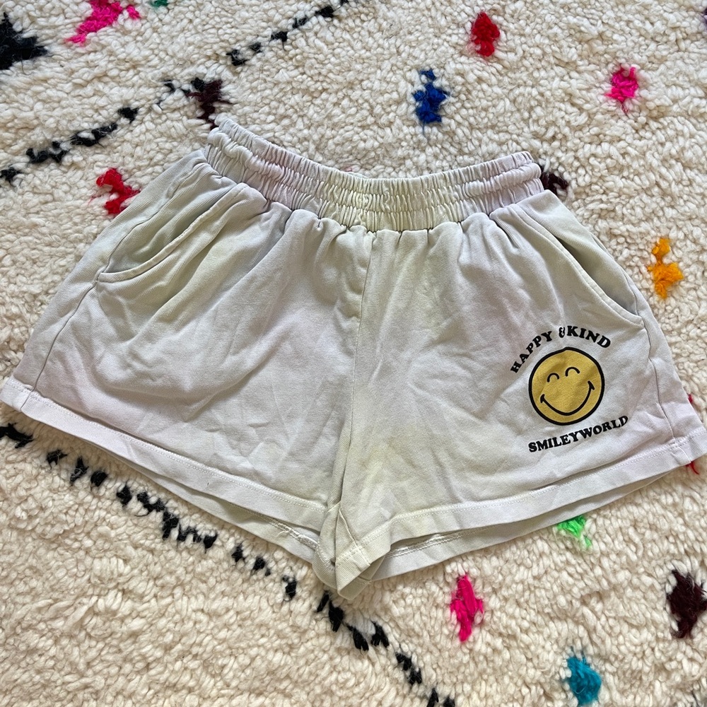 Zara Smiley Face Shorts (S Girl’s XL/13-14)